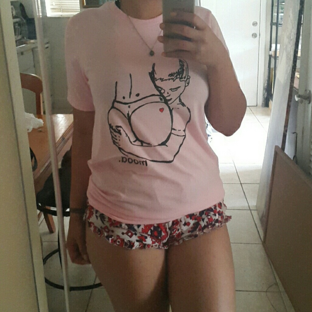 Pink t-shirt